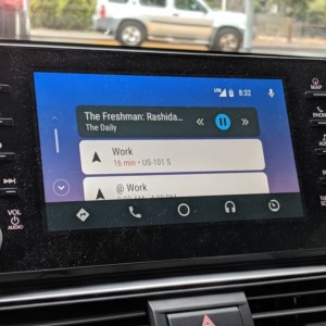 Android Auto in a 2018 Honda Accord