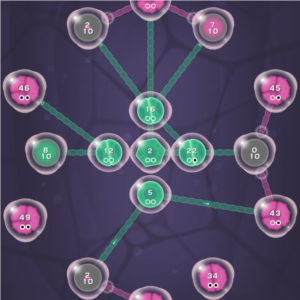 Android game "Cell Expansion Wars" by developer Mobirix.