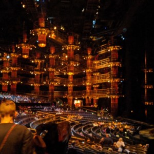 KA's Cirque du Soleil theater in MGM Grand in Las Vegas.