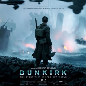 The movie Dunkirk, of helping allied troops escape from the beaches surrounded by German forces during World War 2.
