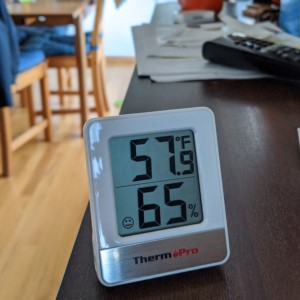 ThermoPro Humidity and Temperature Monitor.