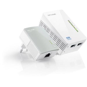 The TP-Link Powerline AV500, the solution to improve wireless range and add ethernet ports.